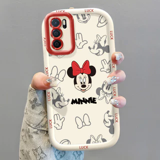 เคสสำหรับ OPPO A16 A16s A54s เคสโทรศัพท์เมาส์น่ารักกันกระแทกป้องกันการตก