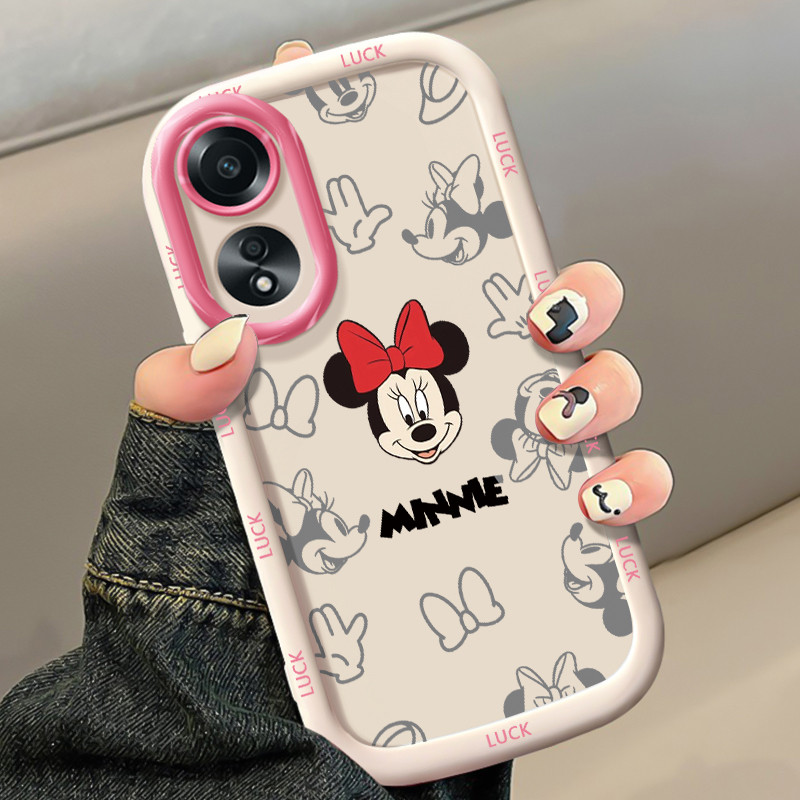 เคสสำหรับ OPPO A58 4G A58 5G A58X 5G A78 5G A1X 5G A2X 5G เคสโทรศัพท์เมาส์น่ารักกันกระแทกป้องกันการตก - รูปที่ 4