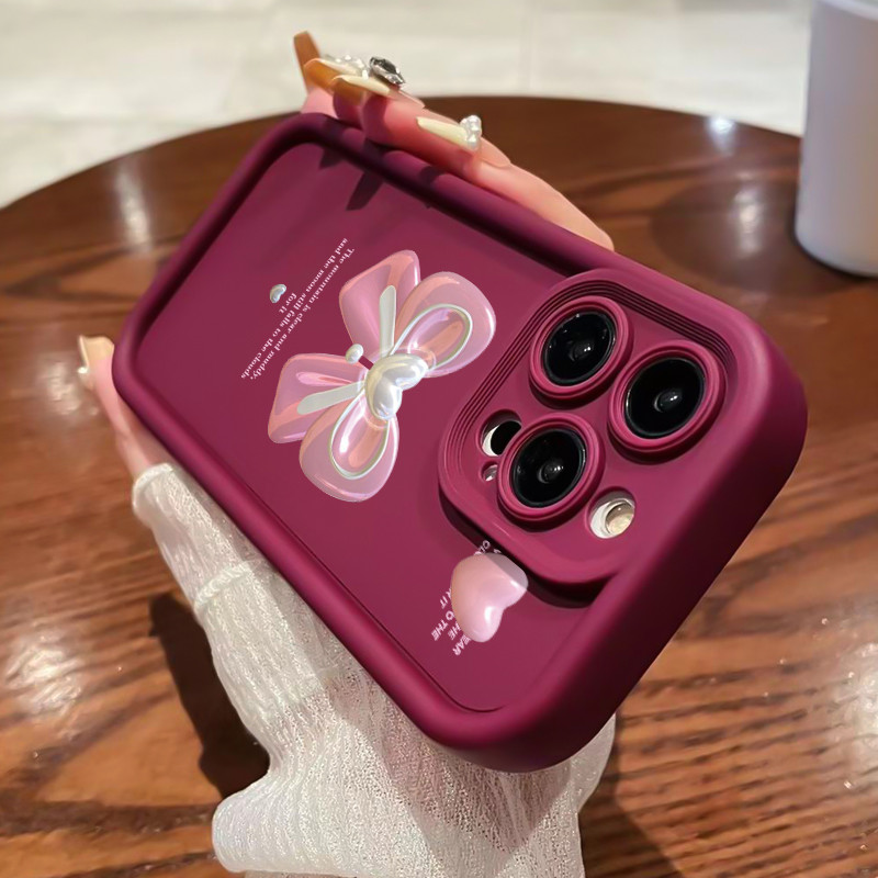 เคสสำหรับ Samsung A16 4G A16 5G เคสโทรศัพท์กุทัณฑ์รูปหัวใจสามสีซิลิโคนกันกระแทก - รูปที่ 6