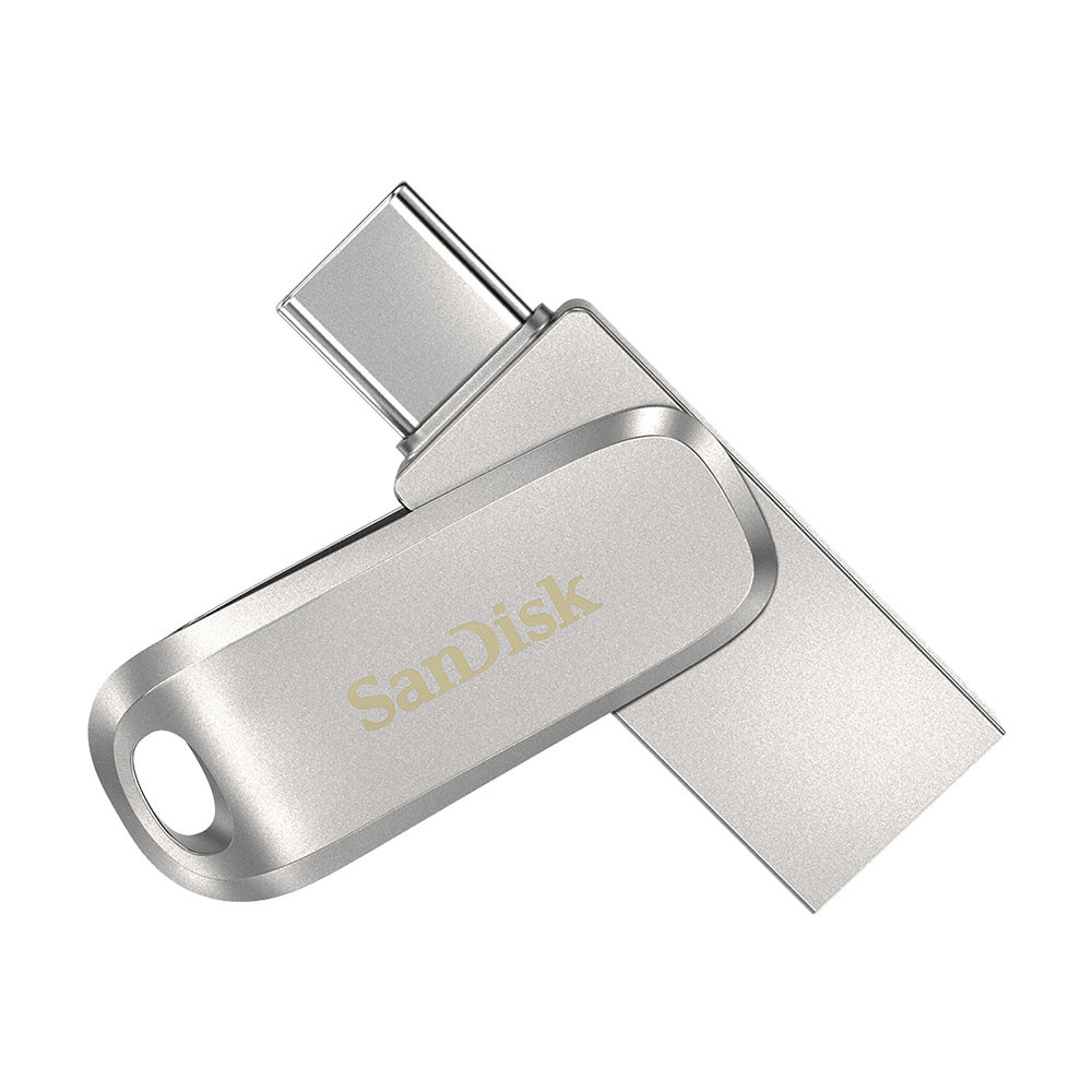 แฟลชไดรฟ์ 128 GB FLASH DRIVE (แฟลชไดร์ฟ) SANDISK DUAL USB 3.1 TYPE-C (SDDDC4-128G-G46)