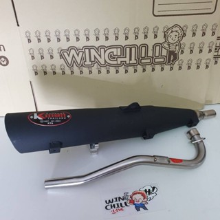 KVIN เควิน ท่อผ่า ผ่าเงียบ WAVE125R / WAVE125S / WAVE125ไฟเล…