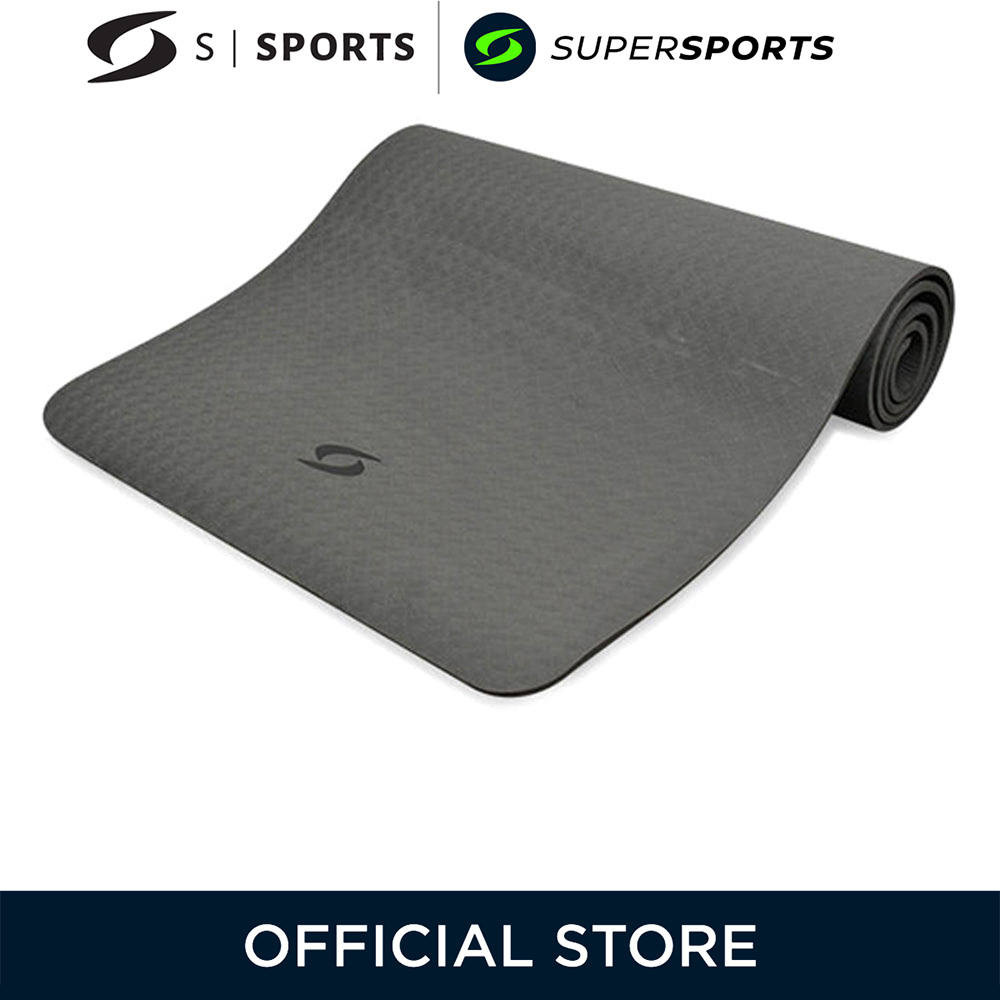 S SPORTS YM803 8mm Grey เสื่อโยคะ