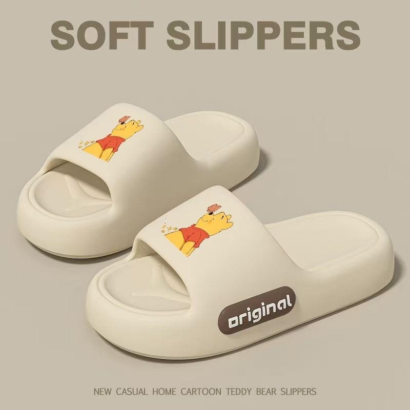 Youth Shines วินนี่เดอะพูห์ EVA รองเท้าแตะ รองเท้านิ่ม นิ่มเหมือนเหยียบขี้ มี 4 สีให้เลือก03