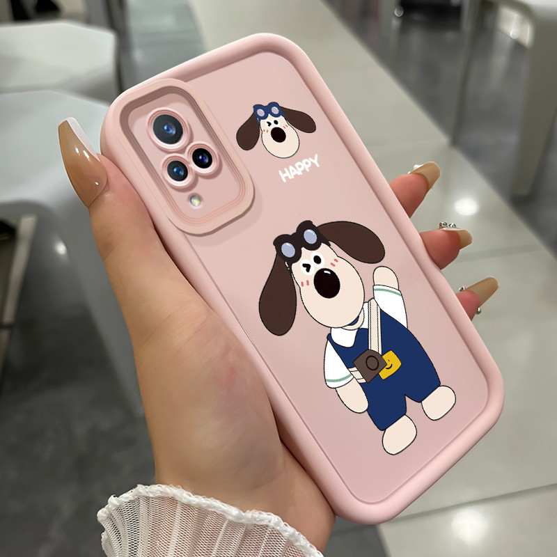 เคสสำหรับ VIVO V21 4G V21 5G เคสโทรศัพท์สุนัขกันกระแทก