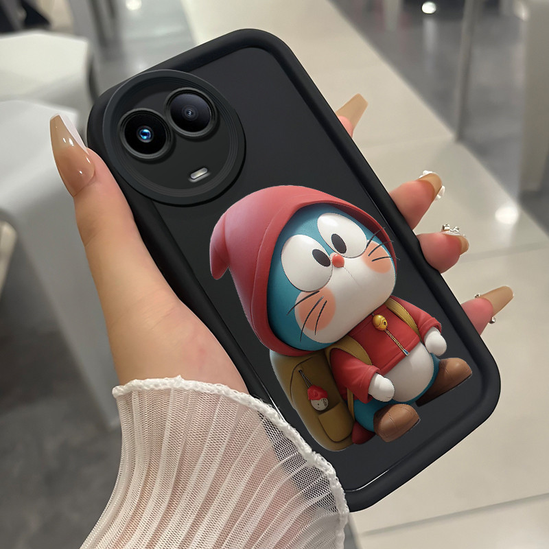 เคสสำหรับ Realme 11 4G 11 5G 11X 5G C67 5G V50s 5G Narzo 60X 5G เคสโทรศัพท์ในอวกาศสามสีซิลิโคนกันกระแทก