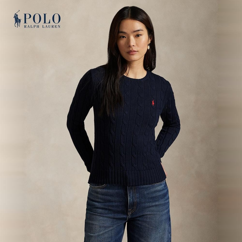Polo Ralph Lauren เสื้อสเวตเตอร์ผู้หญิง รุ่น WMPOSWENC021327 สีกรมท่า