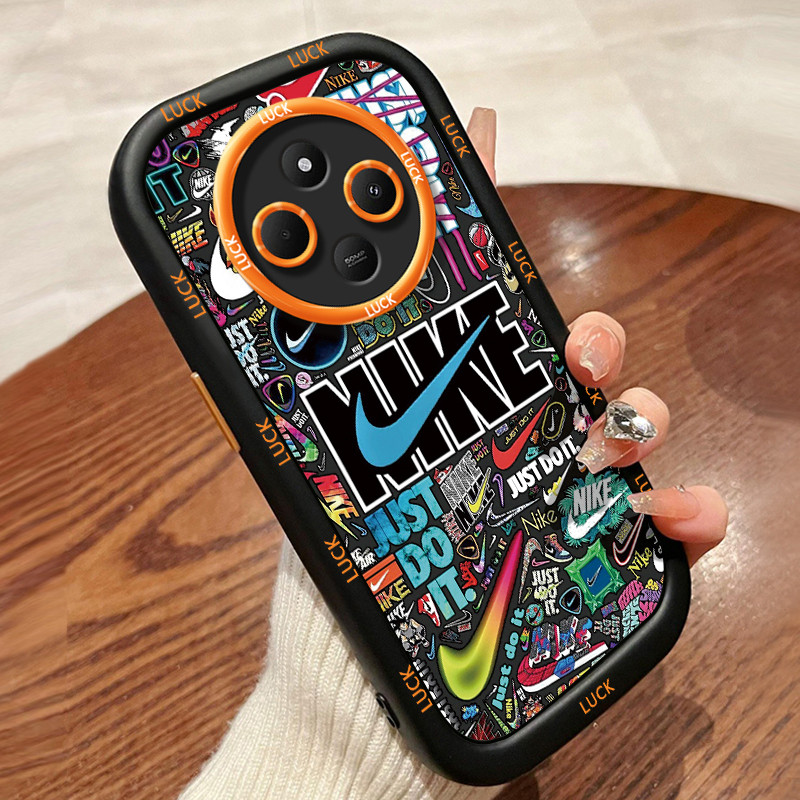 เคสสำหรับ Xiaomi Redmi 14C 5G A4 5G A14R 5G POCO C75 5G POCO M7 5G เคสโทรศัพท์ซิลิโคนสายคล้องกันกระแทก