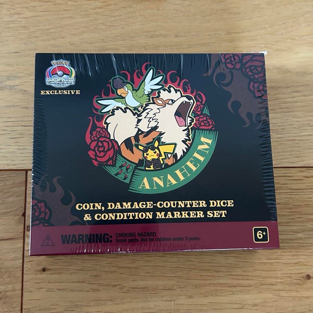 【Direct from Japan】[โปเกมอน WCS 2025] เหรียญ Windy สุดพิเศษสำหรับการแข่งขันชิงแชมป์โลก, ตัวนับความเส