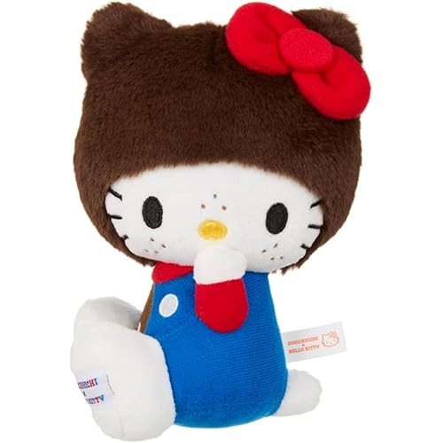 Skiguchi Sekiguchi Kitty X Monchichi Plushie S 205042 H18 W13 D11ซม
