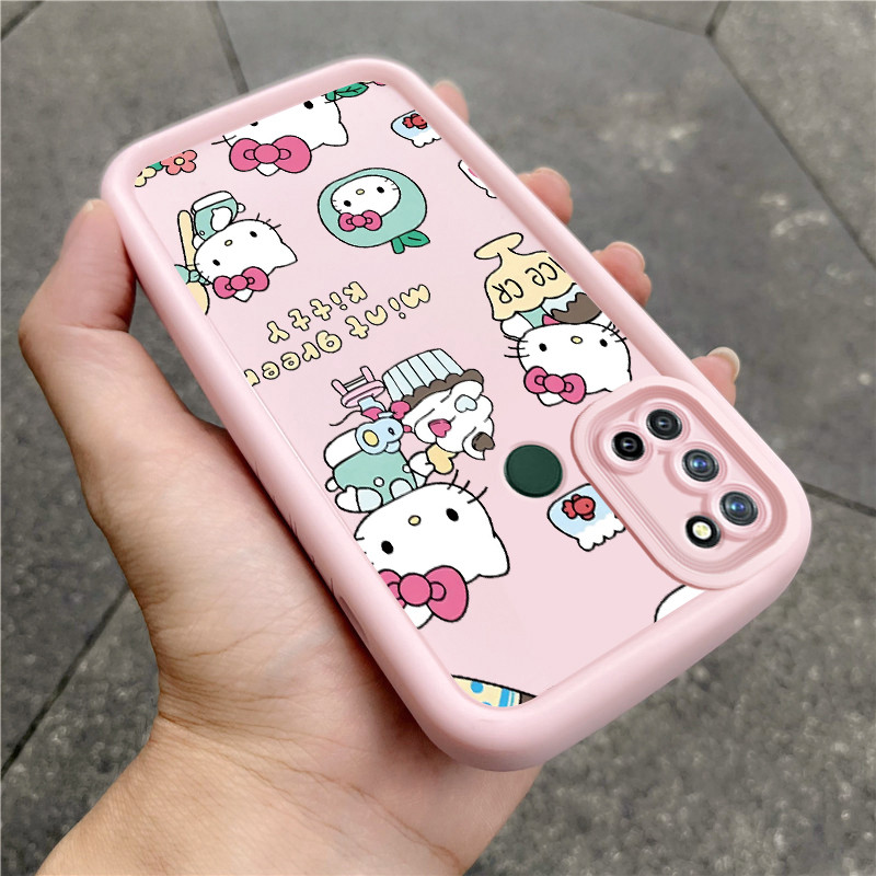 เคสสำหรับ Realme 7i C17 7 5G 7 Pro เคสโทรศัพท์มังกรเปลือกแก้วกันกระแทก