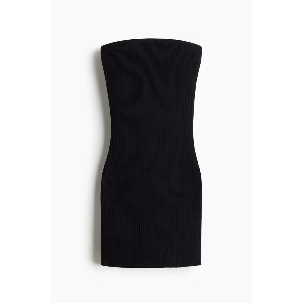 H&M(เอชแอนด์เอ็ม) เดรสบันเดอแบบถักริบ ผู้หญิง 1285872 - รูปที่ 3