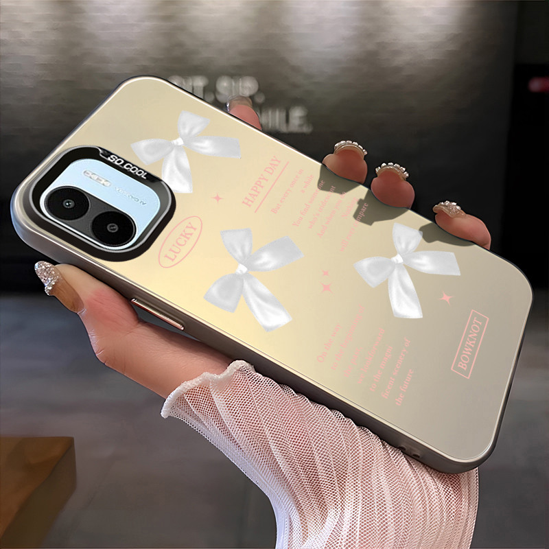 เคสสำหรับ Xiaomi Redmi A1 A2 เคสโทรศัพท์กุทัณฑ์ดอกไม้กันกระแทกเปลือกแข็ง