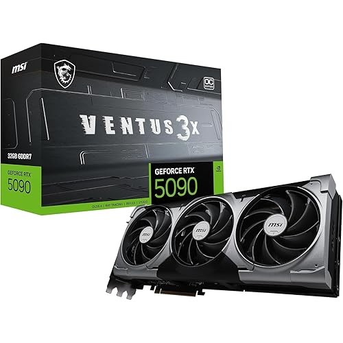 MSI GeForce RTX 5090 32G WIND 3X OC Graphics Card VD9001