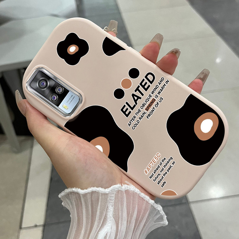 เคสสำหรับ VIVO Y51 2020 Y31 2020 Y51A 2020 Y53s Y33 เคสโทรศัพท์ดอกไม้กันกระแทก