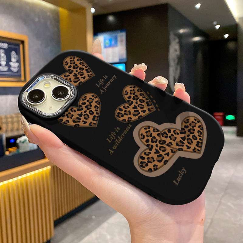 เคสสำหรับ Xiaomi Redmi A3 A3X POCO C61 เคสโทรศัพท์เสือดาวรูปหัวใจกันกระแทกกลมและอ้วน ราคา ถูกที่สุด ดีลบีเคเค แกลเลอรีภาพที่ 7