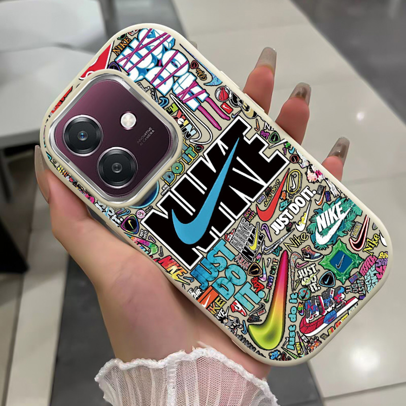 เคสสำหรับ OPPO A3 2024 A3 5G A3X 4G A3X 5G A3 Pro 5G เคสโทรศัพท์แบรนด์อินเทรนด์กันกระแทกกลมและอ้วน
