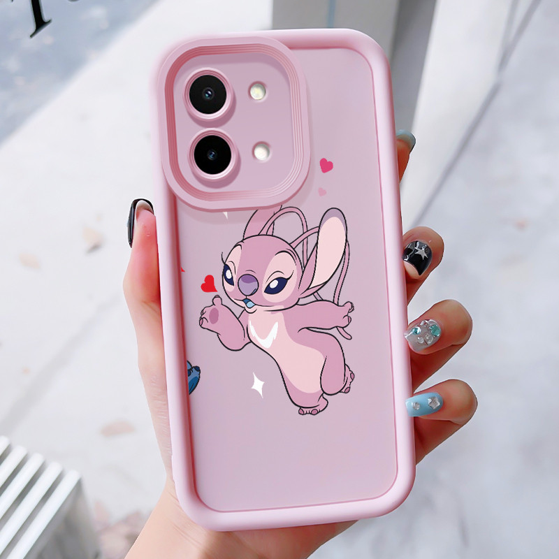 เคสสำหรับ VIVO Y28 2024 เคสโทรศัพท์ตะเข็บกันกระแทก