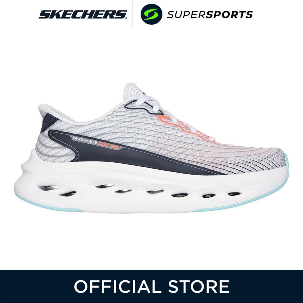 SKECHERS Hands Free Slip-ins®: Max Cushioning® Glide-Step® - Sapphire รองเท้าวิ่งผู้หญิง