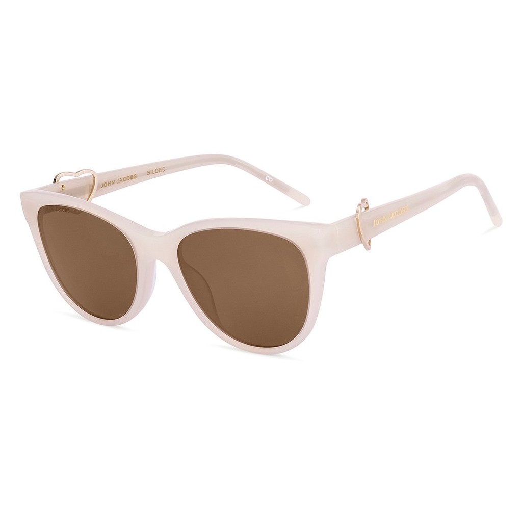 John Jacobs | Cat Eye Sunglasses | Gilded | 100% UV Protected | Women | Medium | JJ S70089