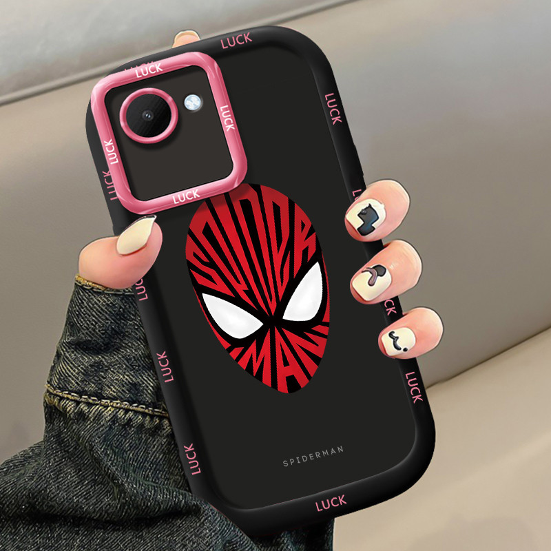 เคสสำหรับ Realme C30 C30s Narzo 50i Prime เคสโทรศัพท์ฮีโร่อนิเมะกันกระแทกป้องกันการตก - รูปที่ 4