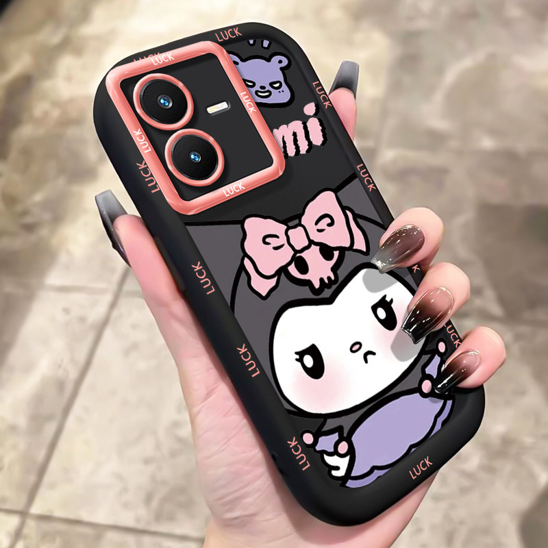 เคสสำหรับ VIVO Y22 Y22s เคสโทรศัพท์กระต่ายกันกระแทกป้องกันการตก