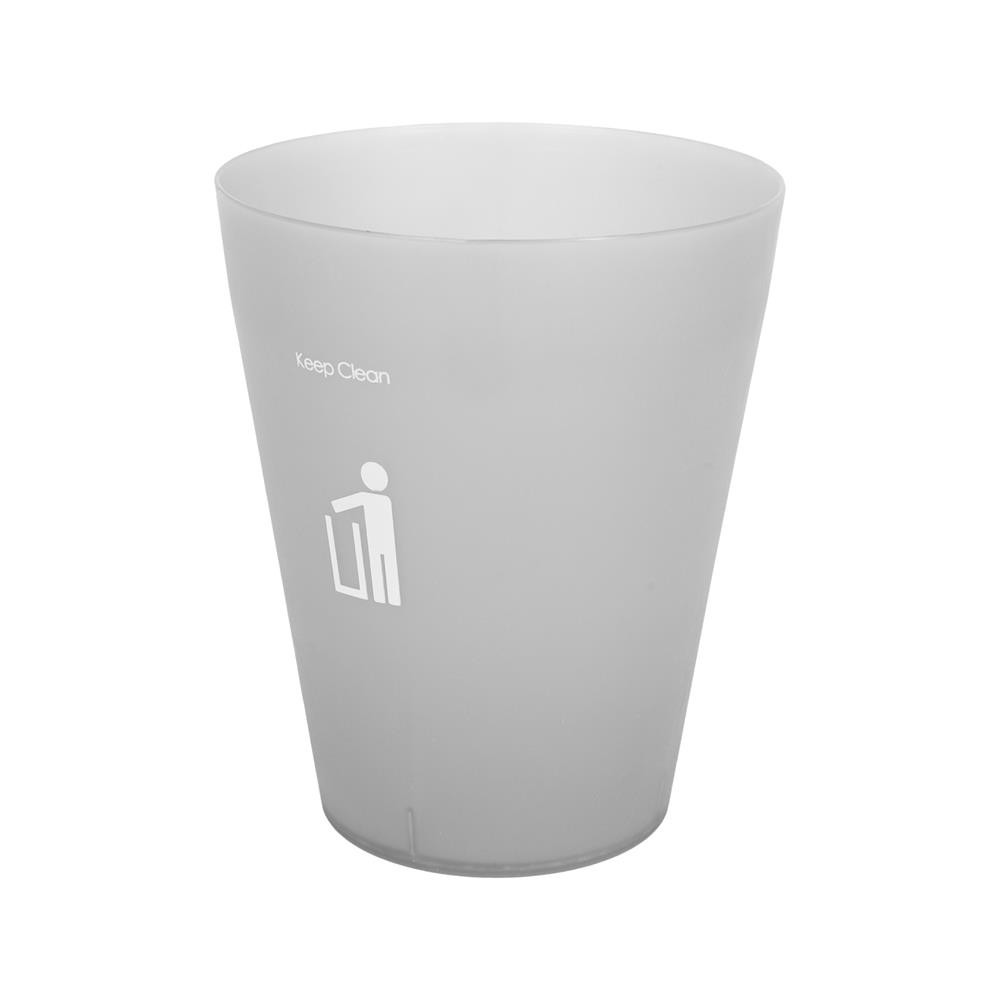 DKW ถังขยะกลม 4.5L สีเทา จัดส่งโดย HomePro