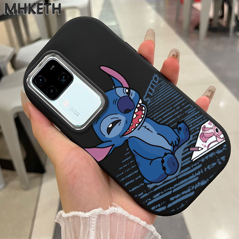 MHKETH เคสสำหรับ VIVO V30 5G V30 Pro 5G V30E 5G เคสโทรศัพท์มีลายปักลายการ์ตูน