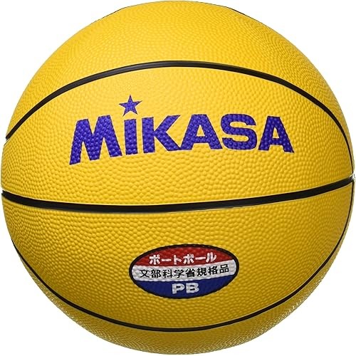 Mikasa Portball Game Ball สําหรับเด็กผู้ชาย เด็กผู้หญิง นักเรียนประถม Rubber Yellow PB-Y แนะนําภายใน