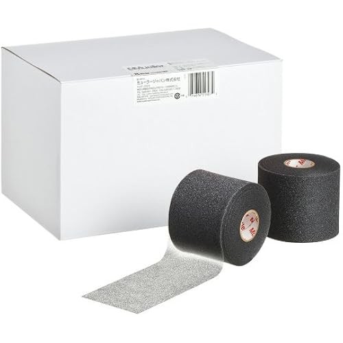 Mueller Mwrap สีใหญ่สีดํา 70 มม. แพ็ค 12 อัน Underwrap ขนาดเล็ก 23707
