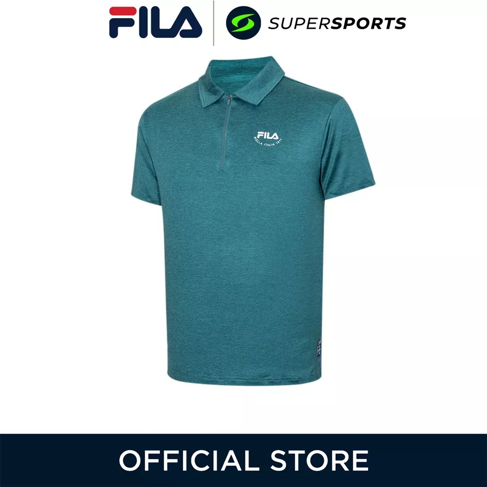 FILA Iconic เสื้อโปโลออกกำลังกายผู้ชาย