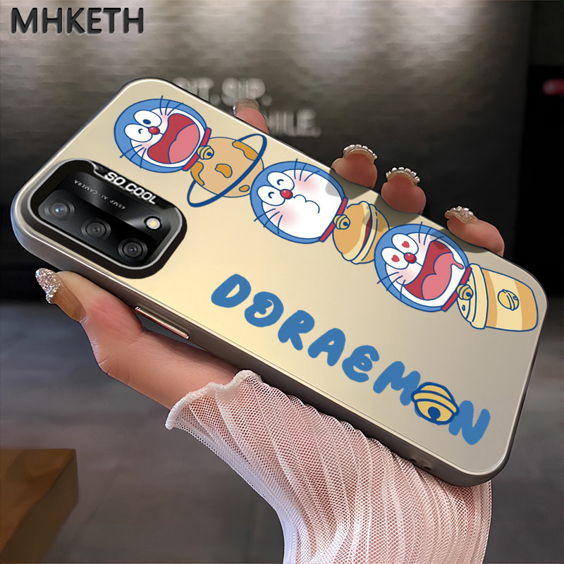 MHKETH เคสสำหรับ OPPO A74 A95 F19s F19 Pro A94 Reno 5F Reno 5 lite Reno 6 Lite เคสป้องกันโทรศัพท์ตกสีด้าน