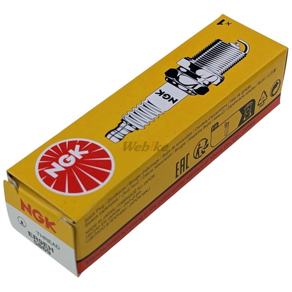 NGK หัวเทียนมาตรฐาน ER9EH 5869 สำหรับ RVF400R (NC35) VFR400R NR750
