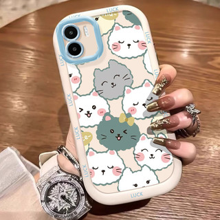 เคสสำหรับ Xiaomi Redmi A1 A2 เคสโทรศัพท์ยูนิคอร์นแมวกันกระแทกป้องกันการตก