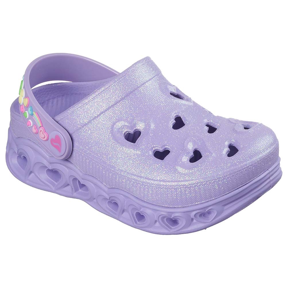 Skechers สเก็ตเชอร์ส รองเท้าเด็กผู้หญิง GIRLS Light Hearted Foamies Shoes - 308411L-LAV