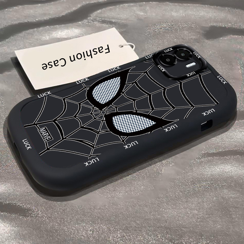 เคสสำหรับ Xiaomi Redmi A1 A2 เคสโทรศัพท์ใยแมงมุมกันกระแทกป้องกันการตก - รูปที่ 4