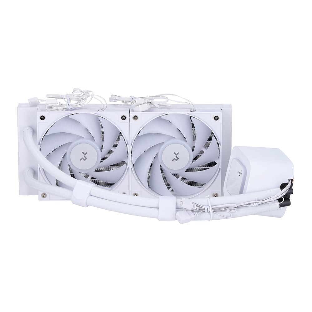 ระบบระบายความร้อนด้วยน้ำCPU LIQUID COOLER (ระบบระบายความร้อนด้วยน้ำ) DEEPCOOL LE240 WH V2 - WHITE