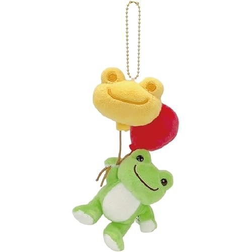 Nakajima Corporation Nakajima Corporation Frog Pickle มาสคอตบอลลูนสีสันสดใส 212900-25 H15 X W10 D5Cm