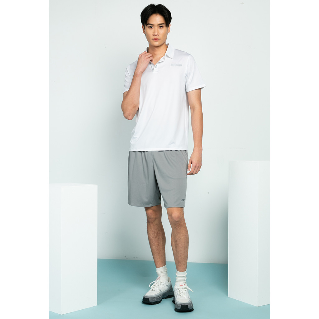 Skechers สเก็ตเชอร์ส เสื้อโปโลผู้ชาย Men Walking Performance Polo Tee - SP325M280-0019 — صورة 4