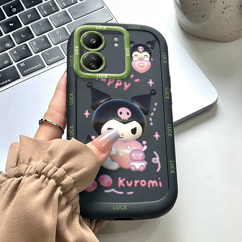 เคสสำหรับ Xiaomi Redmi 13C เคสโทรศัพท์กระต่ายกันกระแทกป้องกันการตก - รูปที่ 6