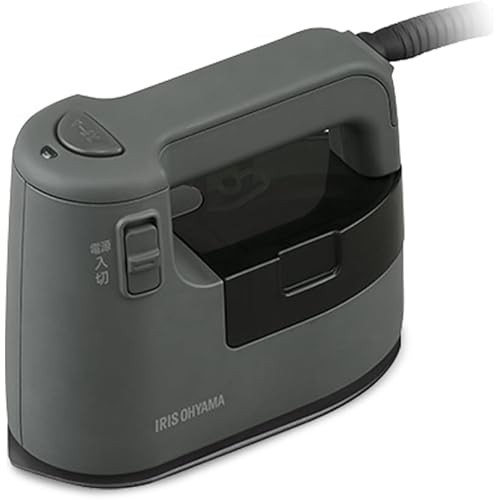 IRIS OHYAMA Iris Oyama เตารีดไอน้ําน้ําหนักเบาเสื้อผ้า Steamer กด IRS-02-HA Ash