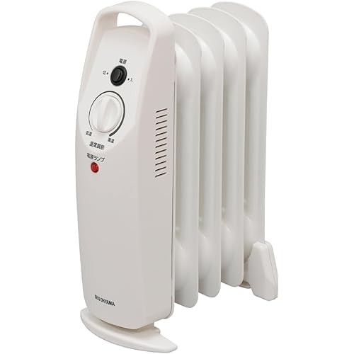 IRIS OHYAMA IRIS OHYAMA เครื่องทําความร้อนน้ํามันขนาดเล็กอุณหภูมิปรับได้ IOH-505K สีขาว