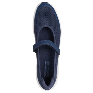 Skechers สเก็ตเชอร์ส รองเท้าผู้หญิง Women Max Cush Lite Aura On-the-GO Shoes - 137411-NVY - Air-Cooled Goga Mat