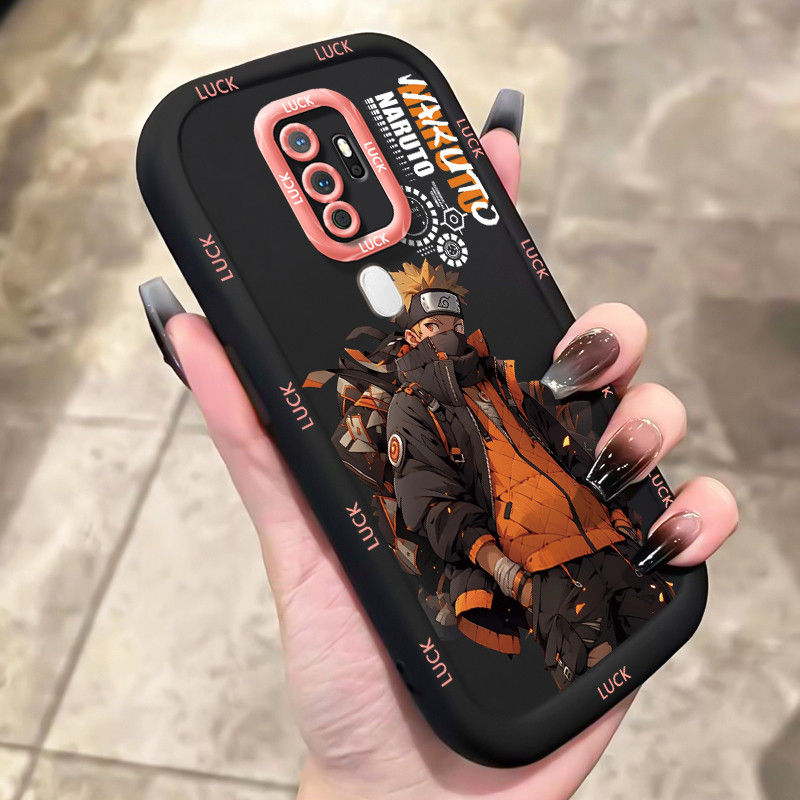 เคสสำหรับ OPPO A5 2020 A9 2020 เคสโทรศัพท์ตัวละครอนิเมะกันกระแทกป้องกันการตก