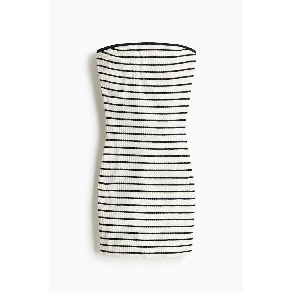 H&M(เอชแอนด์เอ็ม) เดรสบันเดอแบบถักริบ ผู้หญิง 1285872 - รูปที่ 2