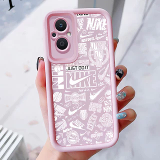 เคสสำหรับ OPPO Reno 7Z 5G 8Z 5G 7 Lite 5G 8 Lite 5G เคสโทรศัพท์แบรนด์อินเทรนด์ซิลิโคนกันกระแทก