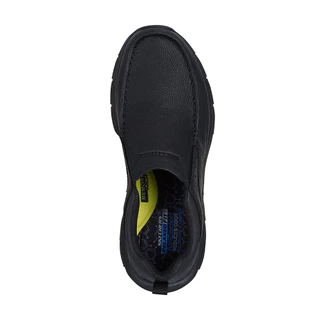 Skechers สเก็ตเชอร์ส รองเท้าผู้ชาย Men USA Zenfield Fredrick Shoes - 205312-BBK Air-Cooled Memory Foam