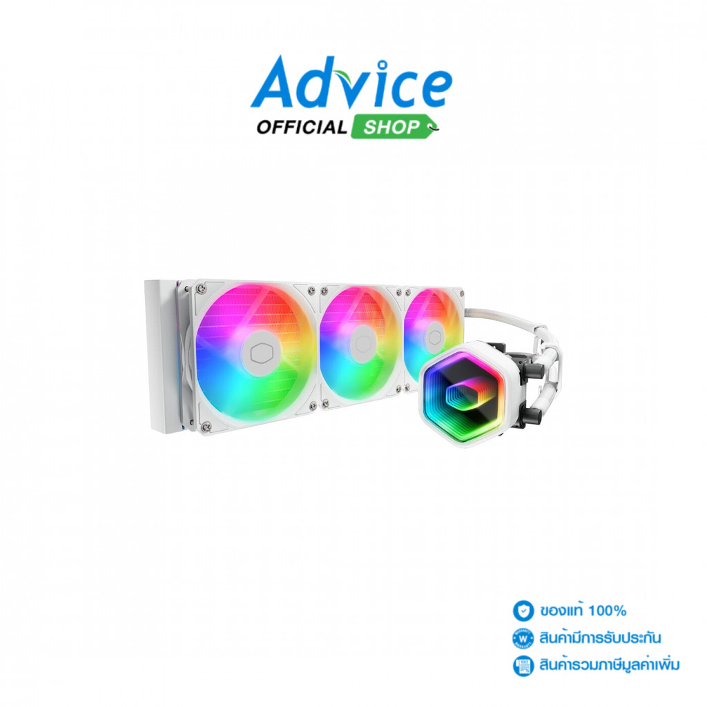 COOLER MASTER LIQUID COOLING MASTERLIQUID 360 CORE II WHITE EDITION (MLW-D36M-A18PA-RW) - A0170306