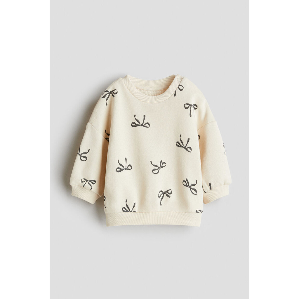 H&M(เอชแอนด์เอ็ม) เสื้อสเวตเตอร์พิมพ์ลาย เด็กอ่อน 1292344