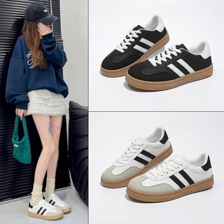 [สินค้าขายดี] ส่งฟรี รองเท้าผ้าใบ Unisex ไซส์ใหญ่ 36-45 พร้อมส่ง ผ้าใบแฟชั่น ลำลอง พื้นนุ่ม น้ำหนักเบา [LN312,LN510]