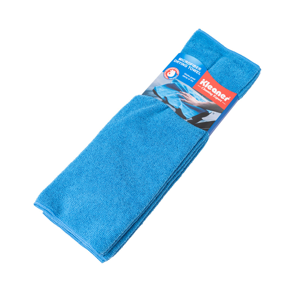 ผ้าเช็ดอเนกประสงค์ KLEANER รุ่น GSW008 ขนาด 40 x 40 ซม. (แพ็ก 4 ชิ้น) สีน้ำเงิน